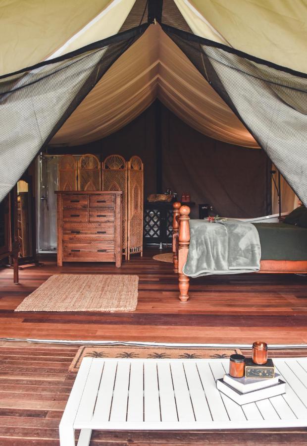 Silk Pavilions Glamping Mount Burrell Dış mekan fotoğraf