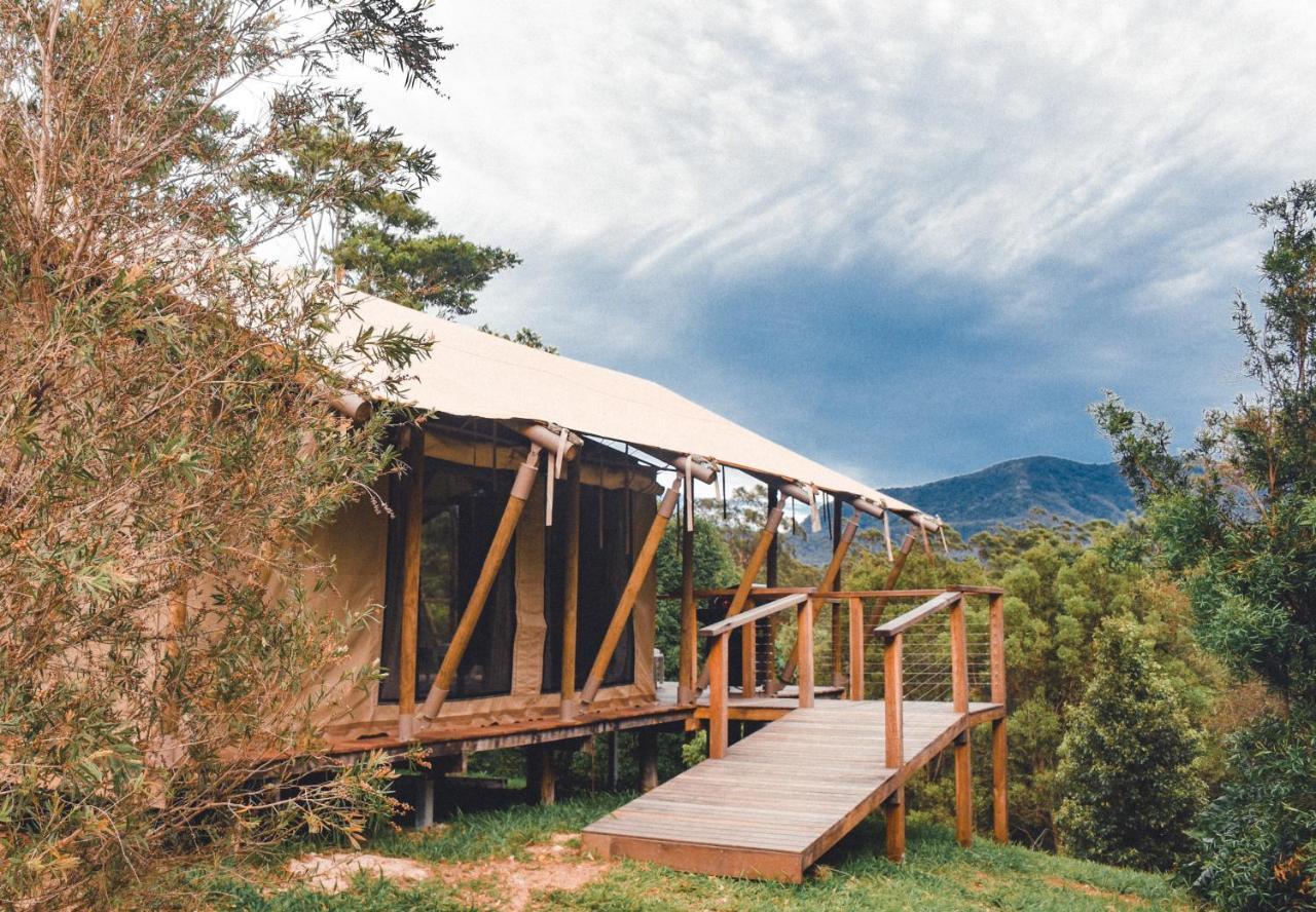 Silk Pavilions Glamping Mount Burrell Dış mekan fotoğraf